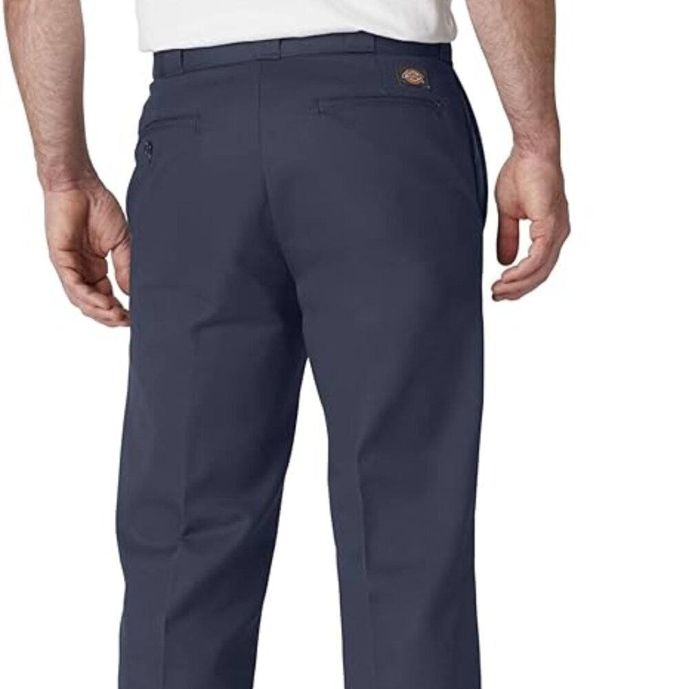 Mens Dickies work pants size 38x32 blue colored